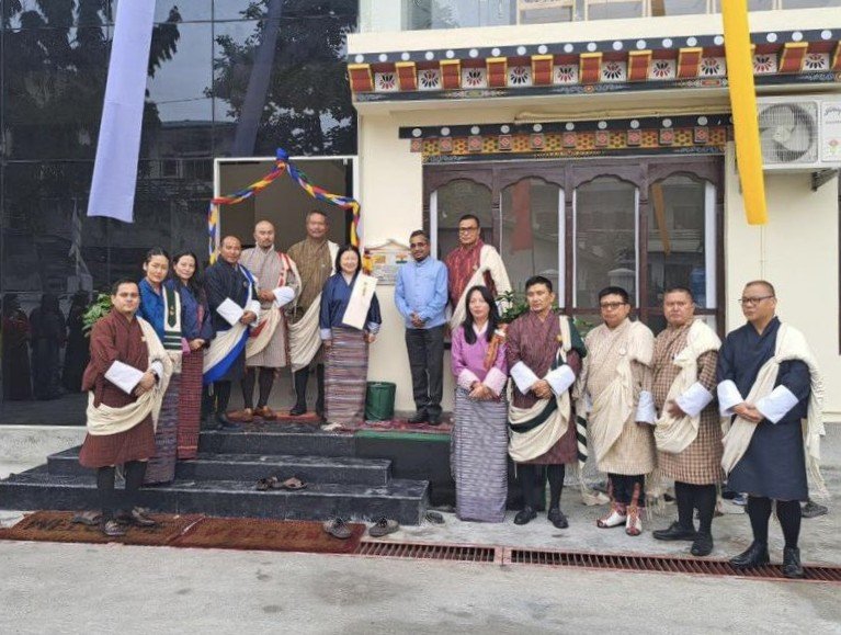 Consul General attended the inauguration of the new Office building of the Assistant Auditor General in Phuentsholing (04-06-2025)