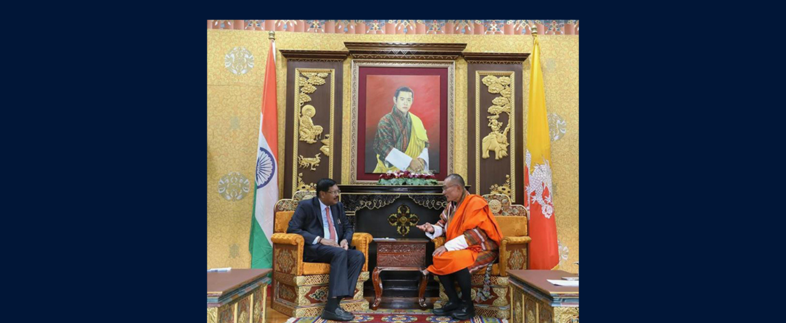 Hon`ble B. R. Gavai, Chief Justice of India met with Dasho Tshering Tobgay, Prime Minister of Bhutan.