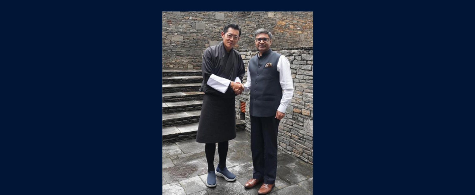 Foreign Secretary Shri Vikram Misri`s audience with His Majesty The King of Bhutan(03 October 2025).